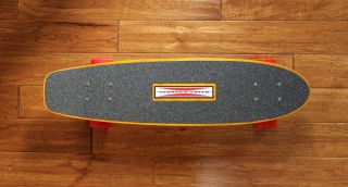 G&s Warp Square Tail Skateboard - With Kryptonics Star Trac Wheels Awesome