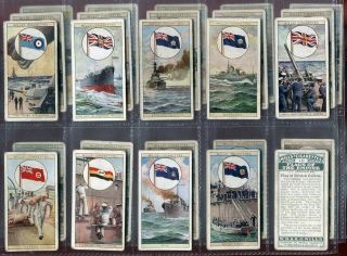Tobacco Card Set,  Wd & Ho Wills,  Flags Of The Empire,  Military,  2nd Series,  1929