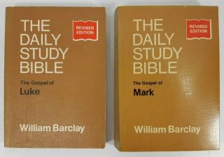 The Daily Study Bible William Barclay The Gospel Of Luke & Mark 2 Vintage Books