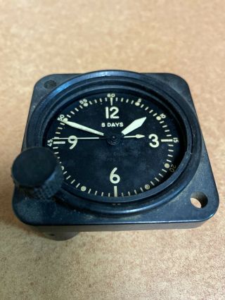 Vintage Us Army Type Ii Aircraft Clock
