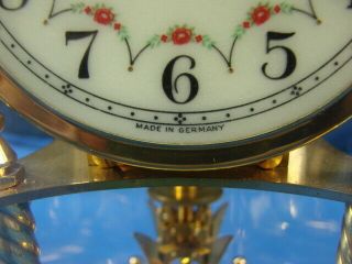 VINTAGE KUNDO 400 DAY ANNIVERSARY DOMED CLOCK FOR PARTS/REPAIR 3