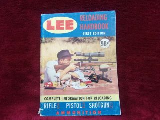 Vintage 1963 Lee Reloading Handbook First Edition