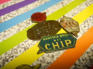 Vintage Tobacco Tag As Seen With The Pic Of Four Tags Navy,  Chip,  Kite,  Racer