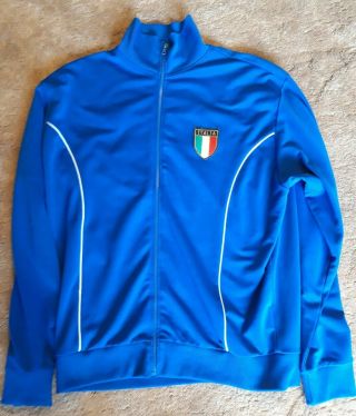 Vintage Football Italia Football Casual Jacket Tracksuit Top Mens Xl Italian