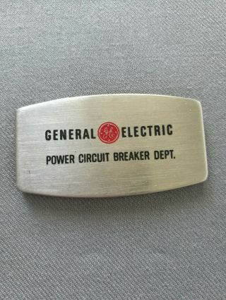 Vintage 1970’s General Electric Ge Power Circuit Breaker Dept Zippo Knife Tool
