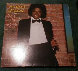 Vintage Michael Jackson " Off The Wall " Vinyl Record.  1979.  33.  Epic Rec.