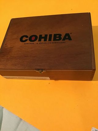 Cohiba - Santiago,  La Republica Dominicana Wood Cigar Box Dominican Crafts
