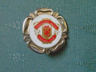Vintage Manchester United Football Club - Metal Pin Badge - Coffer London