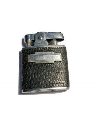 Vintage Ronson Princess Leather Wrapped Cigarette Lighter