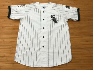 Mens Large - Vtg 90s Mlb Chicago White Sox Starter Embroidered Jersey
