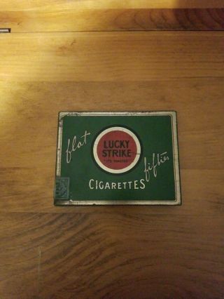 Vintage Tin Lucky Strike " It 