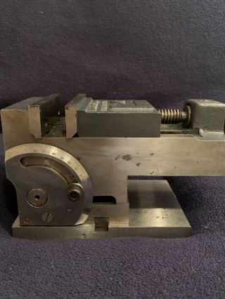 Antique Brown & Sharpe Precision milling sine vise No 1 tilting lathe mill tool 2
