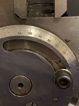 Antique Brown & Sharpe Precision milling sine vise No 1 tilting lathe mill tool 3