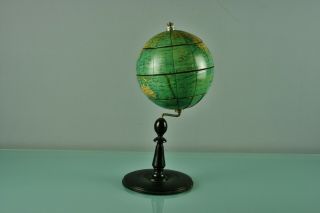 Rilexa Advertising Terrestrial Puzzle Globe For Norddeutscher Lloyd Bremen,  C.  19