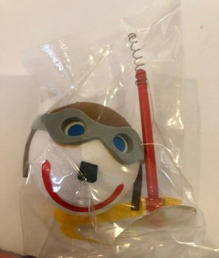 Jack In The Box Rare " Aviator Jack " Antenna Ball In Package.