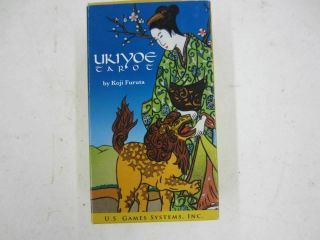 Vintage 1982 Ukiyoe Tarot Deck 78 Cards Complete W/instructions