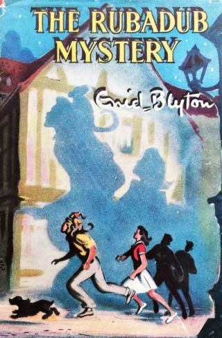 Enid Blyton The Rubadub Mystery Vintage 1957 Hardback Dw Dj Barney Series