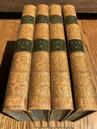 Antique Religious Book Set The Whole Of Josephus 1820 (4)
