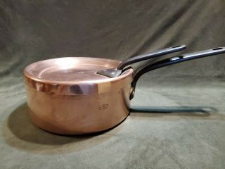 Antique Copper Pan And Lid W.  S.  Adams & Sons