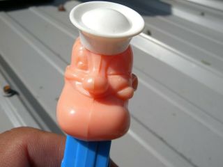 Vintage Comic Book Character Pez Candy Dispenser Popeye No Feet Made In Austria