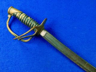 Antique Us Civil War Model 1860 Cavalry Sword