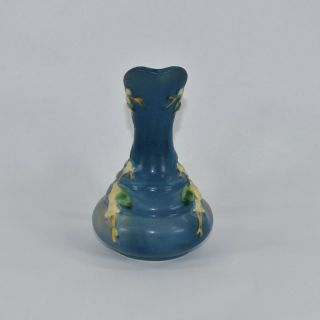 Vintage Roseville Pottery Snowberry Blue Ewer 1TK - 6 2