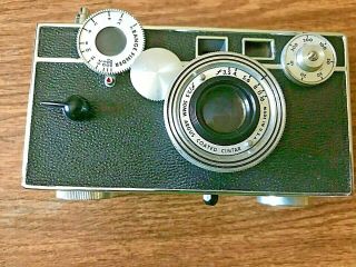 Vintage Argus 50mm Camera Range Finder With Coated Cintar F/3.  5 Lens