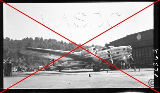 620 - B&w 616 Aircraft Negative - Boeing Model 299 Nx13372 In Mid 1930s