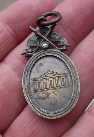 Vintage 1926 E.  A.  G.  C.  Golf Medal,  Fob,  To Tod.  Crossed Golf Clubs.
