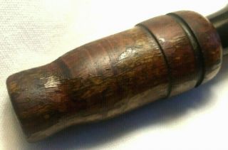 Vintage Unmarked Burl Maple Duck Call Old Duck Call (great Or Display)