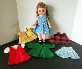 Vintage 1967 13 " Horsman Doll With Clothing Doll - Sweet Face