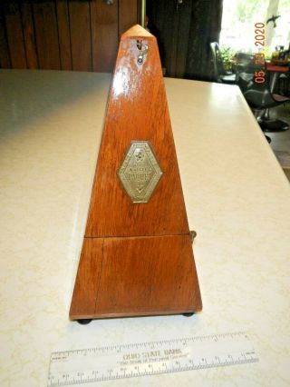 Antique Early Maelzel Paquet Metronome,  1815 - 1846,  French Made,