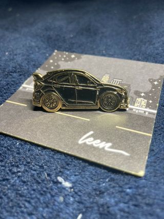 Leen Customs Honda Civic Type R Ctr Limited Edition Gold Series 6/25 Pin