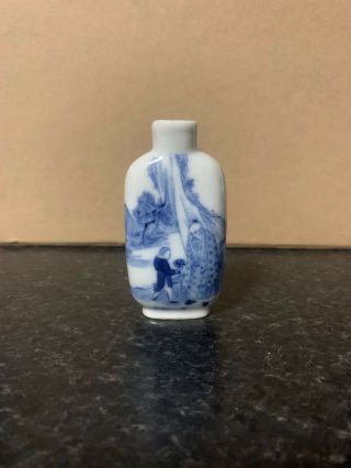 Rare Antique / Vintage Chinese Porcelain Snuff Bottle