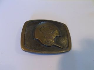 Vintage Green Bay Packers Brass Belt Buckle
