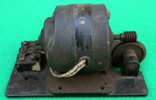 Vintage Small A.  G.  Redmond Co.  Electric Motor 6000 Rpm 24v Dc