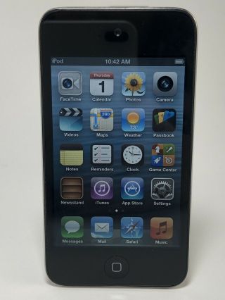 Vintage Apple Ipod Touch 4th Generation - 16gb (black) Mv1679