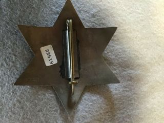 Chicago & Alton RR obsolete 6 point star badge 2