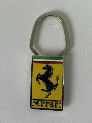 A.  E.  Lorioli Ferrari Key Ring - Nos,  Cellophane Packet