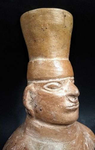 Pre Columbian Mochica Prisoner Vessel - PERU - Circa 500 to 800 AD 3