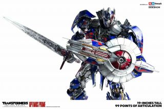 3a Toys Transformers 5 Last Knight Hd Optimus Prime Figure Model Hot Toy