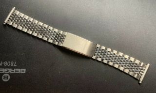 Vintage Ss Beads Of Rice Carrera Camaro Gay Freres Bracelet 18 - 22mm