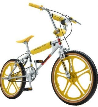 Mongoose Stranger Things R0995wmds 20 Inch Bmx Bike - Yellow