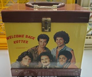 Platter - Pak Style Welcome Back Kotter Vintage 7 " Record Carrying Case