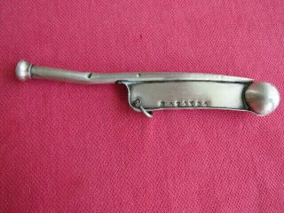 Vintage Wwii Usn United States Navy Naval Sterling Silver 925 Boatswain Whistle