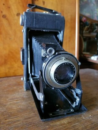 Vintage Eastman Kodak Camera No.  2 Kodamatic Folding Cartridge Premo