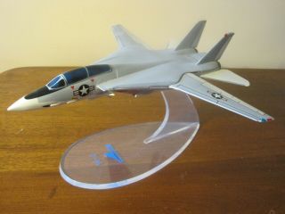 F14 Tomcat Perfectly Scaled Topping Aircraft Model By Grumman – Rare