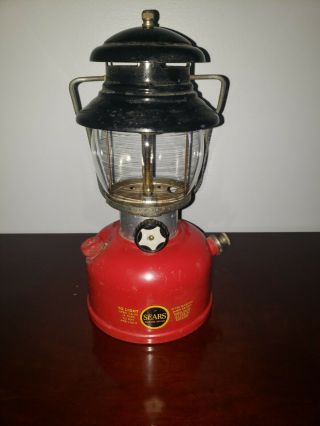 Vintage Sears 1963 Model 47674550 No.  7115 Lantern 12/63