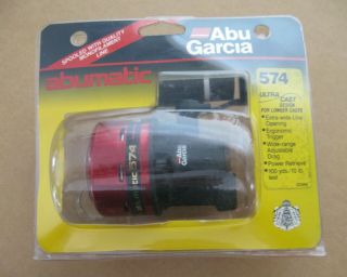 Vintage Abu Garcia Abumatic 574 Spin Cast Reel Nip.