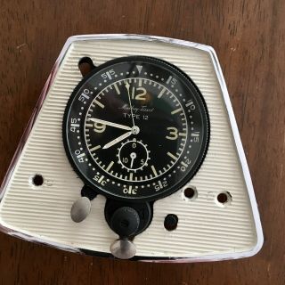 Mathey Tissot Type 12 Borduhr Aircraft Clock; Same As Breguet